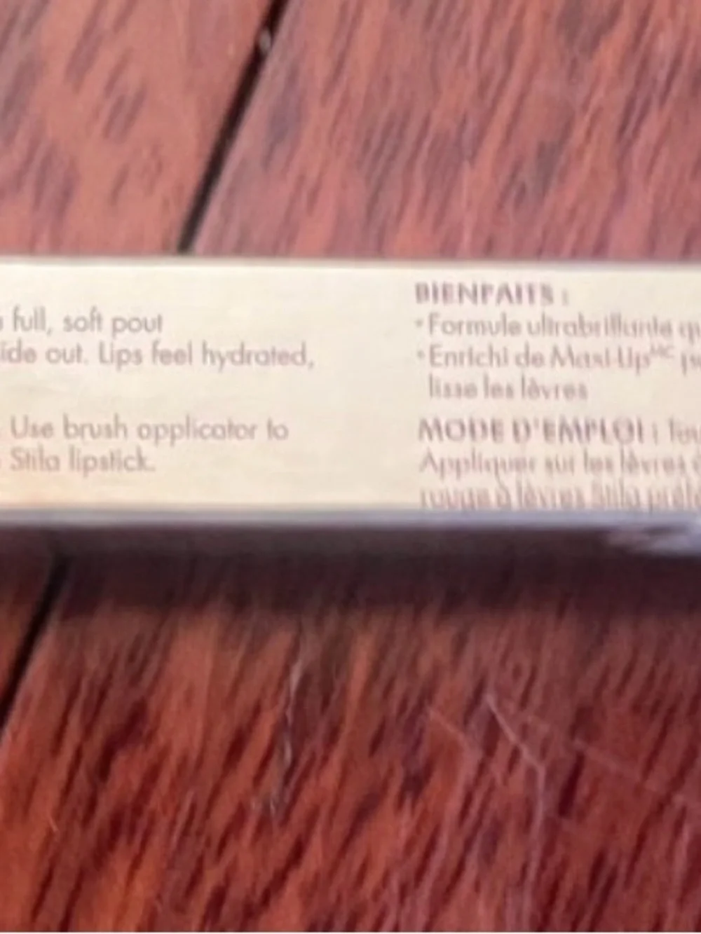 Stila Plumping Lip Glaze- “Amor”